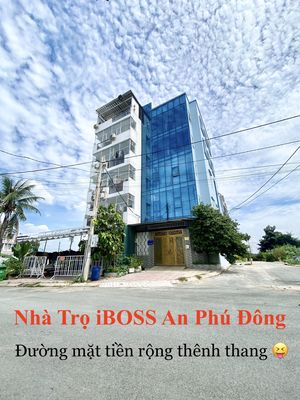 Nhà Trọ IBOSS An Phú Đông gần Đại học Nguyễn Tất Thành View sông SG