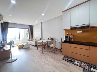 2 phòng ngủ y hình ban công dài chung cư Novaland Garden Gate sân bay