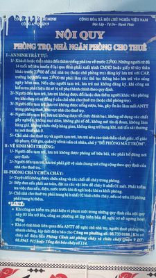 Phòng cách ngã ba Mỹ Thành 500m