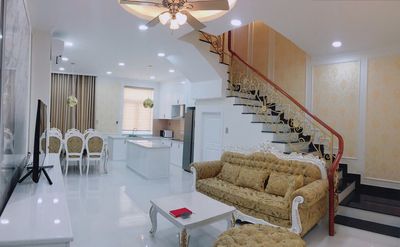 Cho thuê nhà KDC ParkRiverside gần vòng xoay Liên Phường 5x15m 3L4PN