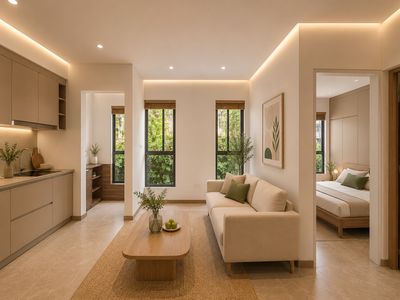 CĂN HỘ 1N1K-2N2WC MỚI FULL NỘI THẤT HOÀNG QUỐC VIỆT, TÂY HỒ-BA ĐÌNH