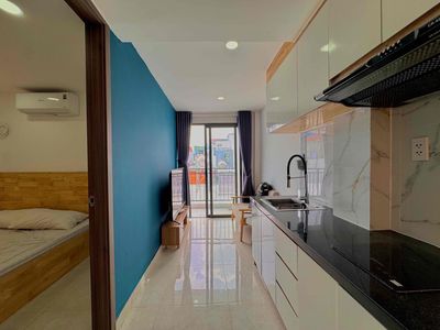 1Pn_Full NT Ban công_Máy Giặt Riêng_Yên Tĩnh_An Ninh_Y Hình