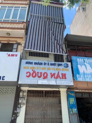 nhà mặt đường Trần Khát Chân kèm kho 90m