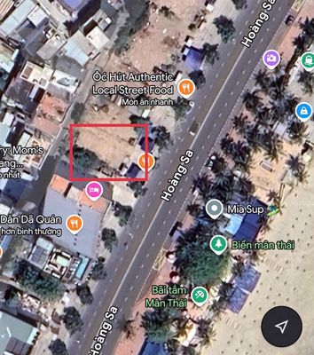 ĐẤT HOÀNG SA DT 225M NGANG 10M