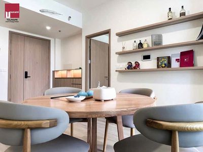 Cho thuê 2PN view nội khu hồ bơi căn hộ Masterise Quận 9