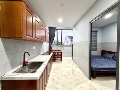 CHO THUÊ CĂN HỘ 1 PHÒNG NGỦ FULL NỘI THẤT CÓ CỬA SỔ  PHƯỜNG 9
