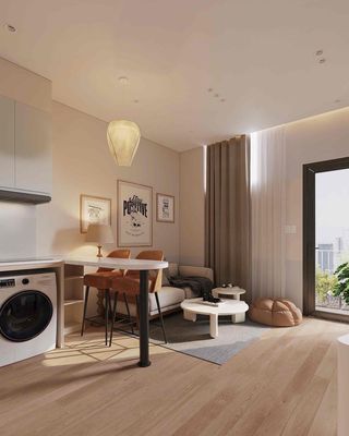 CHUNG CƯ MINI 1 PHÒNG NGỦ FULL NT MỚI 100% NGAY SÂN BAY - CV GIA ĐỊNH