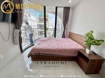 🔥Căn Hộ - Studio - Cửa Sổ -  Ban Công - Full NT - Hầm Xe Thang Máy