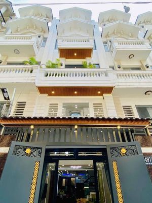 Cho thuê nguyên căn Mới Đẹp, 5pn6wc,có nội thất, Phạm Văn Chiêu P13 GV