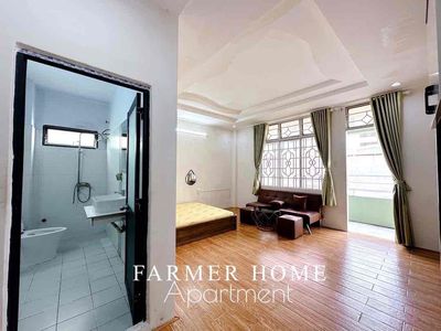 PHÒNG STUDIO - BAN CÔNG - NỘI THẤT ĐẦY ĐỦ - GIỜ TỰ DO - CỬA VÂN TAY