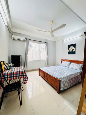 CHO THUÊ CHDV 2PN PHÚ NHUẬN, FULL NỘI THẤT, 35M2, GIỜ TỰ DO