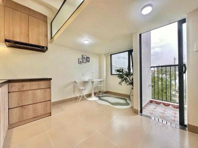 Duplex mini có ban công - full nội thất gần Hàng Xanh - Điện Biên Phủ