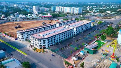 Cho thuê Cặp góc Shophouse AEON Mỹ Tho mặt 879