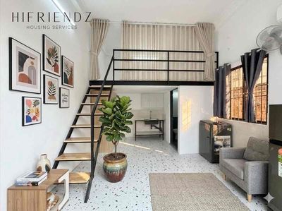 DUPLEX mới 100% ở được 3-4ng - Full nội thất, Ban công lớn - 35m2