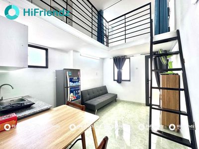 Căn Hộ Gác Cao 1m9 Bancol Rộng 45m2 Máy Giặt Riêng  Ngay Chợ Hoà Hưng