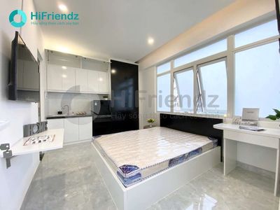 STUDIO FULL NỘI THẤT NGAY LÊ VĂN THỊNH PHÒNG THOÁNG CÓ BAN CÔNG FULLNT