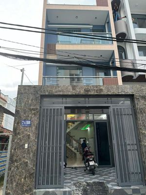 NHÀ MỚI XÂY 5X20M 1 TRỆT 2 LẦU GIÁ TỐT