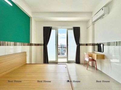 1PN BAN CÔNG FULL TT NGAY VƯỜN LÀI CÓ THANG MÁY