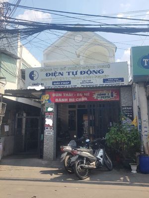 NHÀ NGUYÊN CĂN 1 TRỆT 1 LẦU, DT 5×15 CÓ 3PN,3WC. ĐƯỜNG LỚN XE TẢI