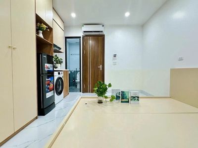 Studio Full đồ 22m², máy giặt riêng, gần Bách Kinh Xây - 4,6tr/tháng