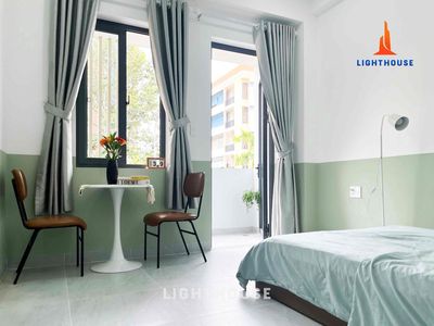 Phongd ngủ tách bếp ban công ngay đảo Kim Cương