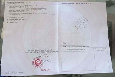 Bán nhà, chính chủ, có giấy tờ sổ đỏ