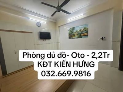 cho thuê phòng trọ Mậu Lương Kiến Hưng OTO ĐỖ CỬA