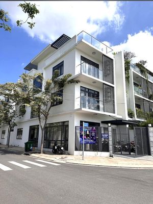 Cho Thuê villa 7x21m 1 trệt 3 lầu góc 2 mặt tiền KDC Newcity An phú