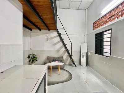 🔥DUPLEX CỬA SỔ TRỜI, BAN CÔNG CHUNG GẦN SÂN BAY‼️