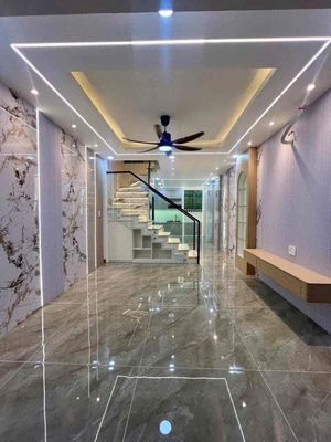 cho thuê nhà mặt tiền lê văn thọ  (4x20) trệt lầu , 2pn , 3wc