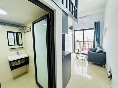 Khai trương CCMN full đồ, gác xép máy giặt riêng mặt phố Kim Hoa