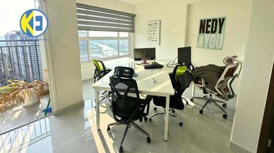 Cho Thuê Office, Studio Sunrise Riverside căn góc 50m2