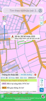 Cho thuê 2 lô đất CLN liền kề ấp 7 An Phước