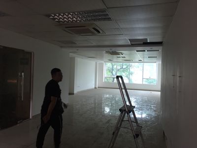 cho thuê vp phố trần thái tông,cầu giấy,hà nội,dstd 100m2,thông sàn,