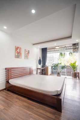 CHO THUÊ CĂN STUDIO BAN CÔNG TÁCH BẾP VIEW MẶT TIỀN BỜ KÈ FULL NT