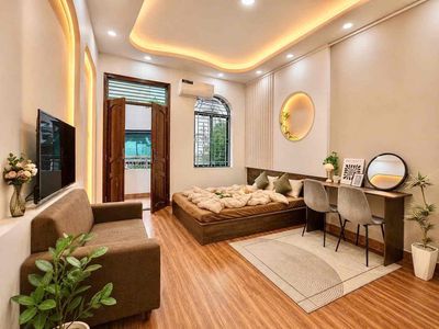 Cho thuê căn 2pn1wc rộng ban công full nt giặt riêng gần Hồng Bàng q5