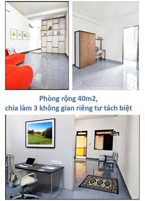 Căn hộ rộng 40m2 có 2 cửa sổ gần khu công nghệ cao