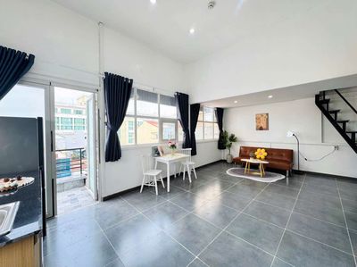 DUPLEX BAN CÔNG TRUNG TÂM Q3 ĐẦY ĐỦ NỘI THẤT
