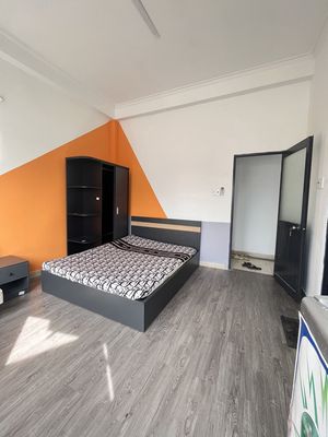 phòng studio, ban công lớn, full nt, khoá vân tay