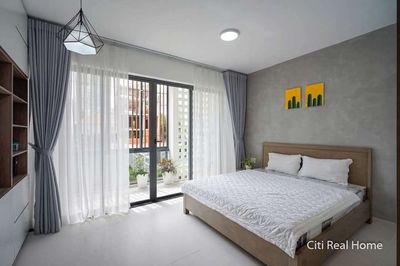 Thuê ngay studio Ban công 35m2 tại Nguyễn Văn Đậu gần chợ Bà Chiểu