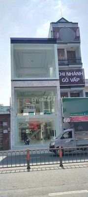 CHO THUÊ NHÀ MẶT TIỀN PHAN VĂN TRỊ (TRỆT 2 LẦU 6m X 25m) VỊ TRÍ ĐẸP