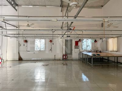 Kho xưởng 400 m² có hệ thống báo cháy, trong KDC Ngân Thuận