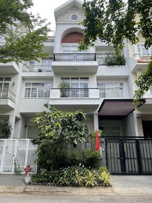 CHO THUÊ BIỆT THỰ HIM LAM HẦM+ 3 TẦNG- CÓ NỘI THẤT- 4PN- NGANG 7.5M