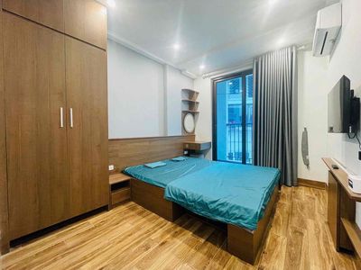 STUDIO BAN CÔNG MIỄN CHÊ FULL ĐỒ  VIEW CẦU VƯỢT CÁCH BIG C 2KM