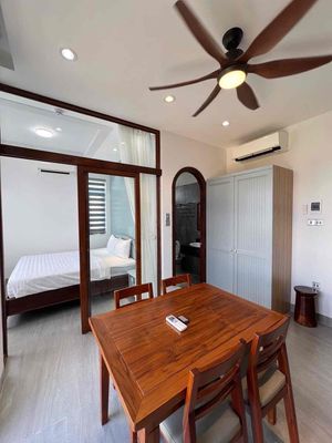 Căn Hộ Cho Thuê 1PN 38m2 Ban Công Dài Khu Vực Bếp Rộng Gần Bitexco