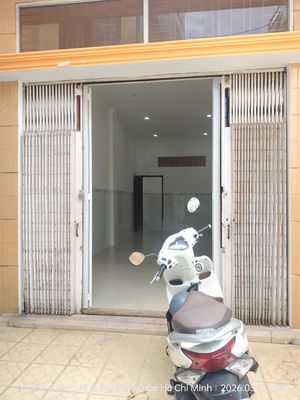 Nhà Trệt Mới Sơn diện tích 4x14m hẻm 187 Hồ Hảo Hớn Hẻm rộng