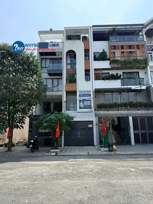 Cho thuê nhà KDC An Sương 1 hầm 5 lầu, 5PN, nhà có thang máy, máy lạnh