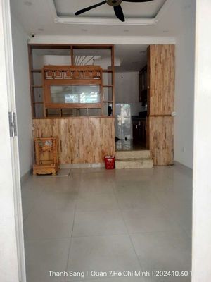 Nhà 1 Trệt 3 Lầu 4x9m 3 Phòng 3 wc đường 25 P.Tân Quy
