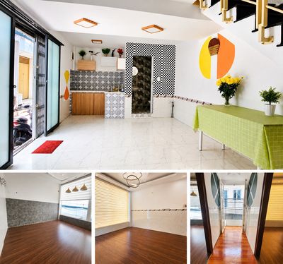 Nhà thoáng sạch sẽ, DT:9-4m, 1 lầu 2 pn , hẻm đường Trần Xuân Soạn Q7