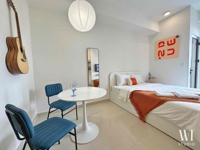Căn hộ studio xinh xắn đầy đủ nội thất The Tresor
